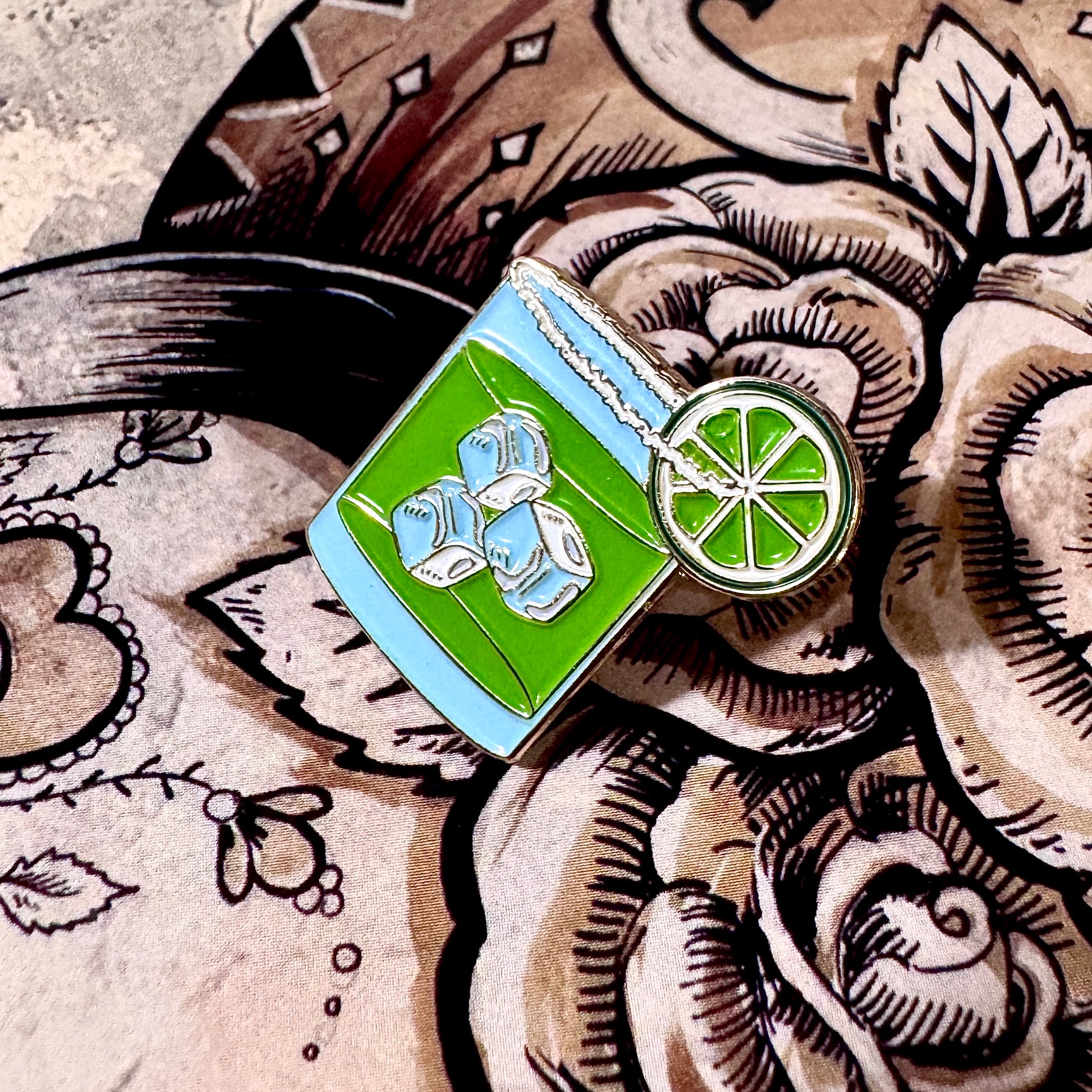 Margarita Lapel Pin