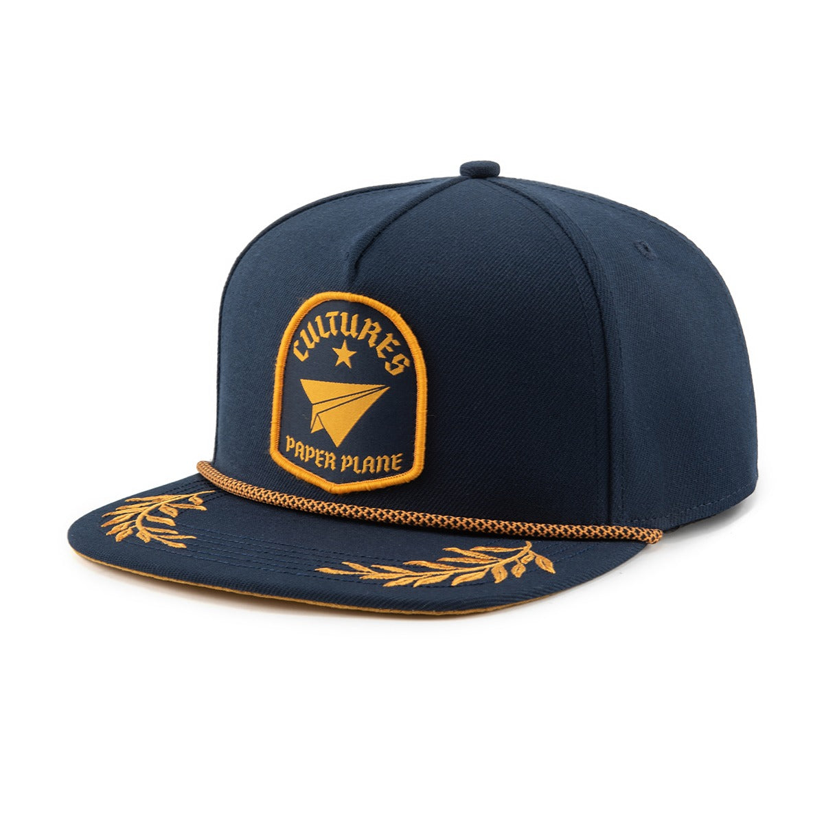 Paper Plane 5 panel Snapback