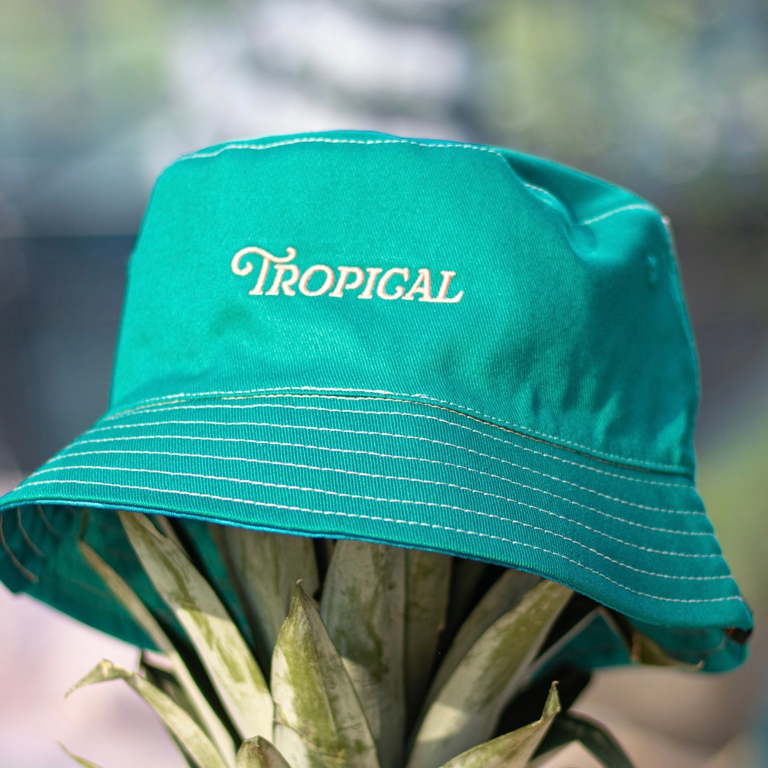 Reversible Tropical Bucket Hat