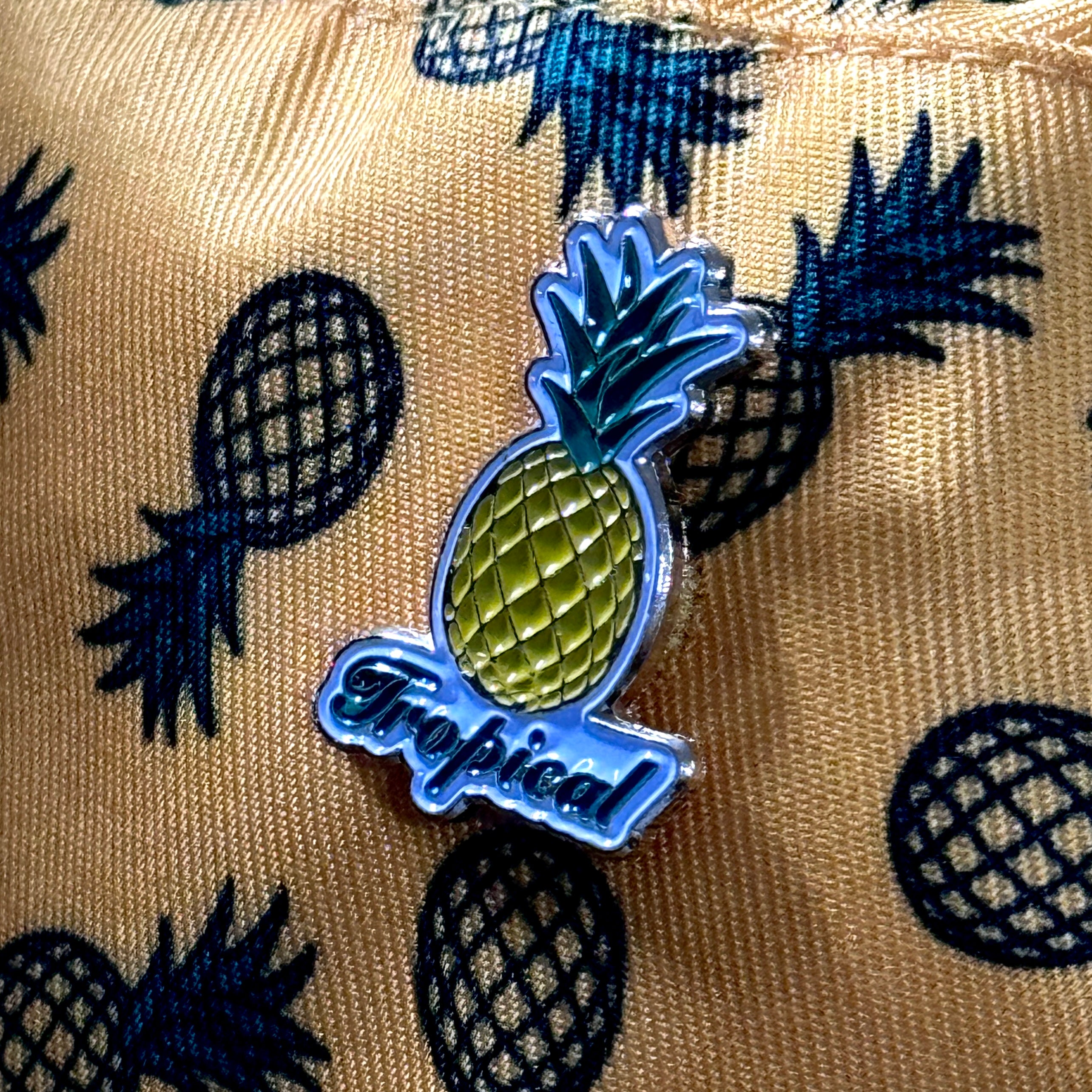 Tropical Pineapple Lapel Pin