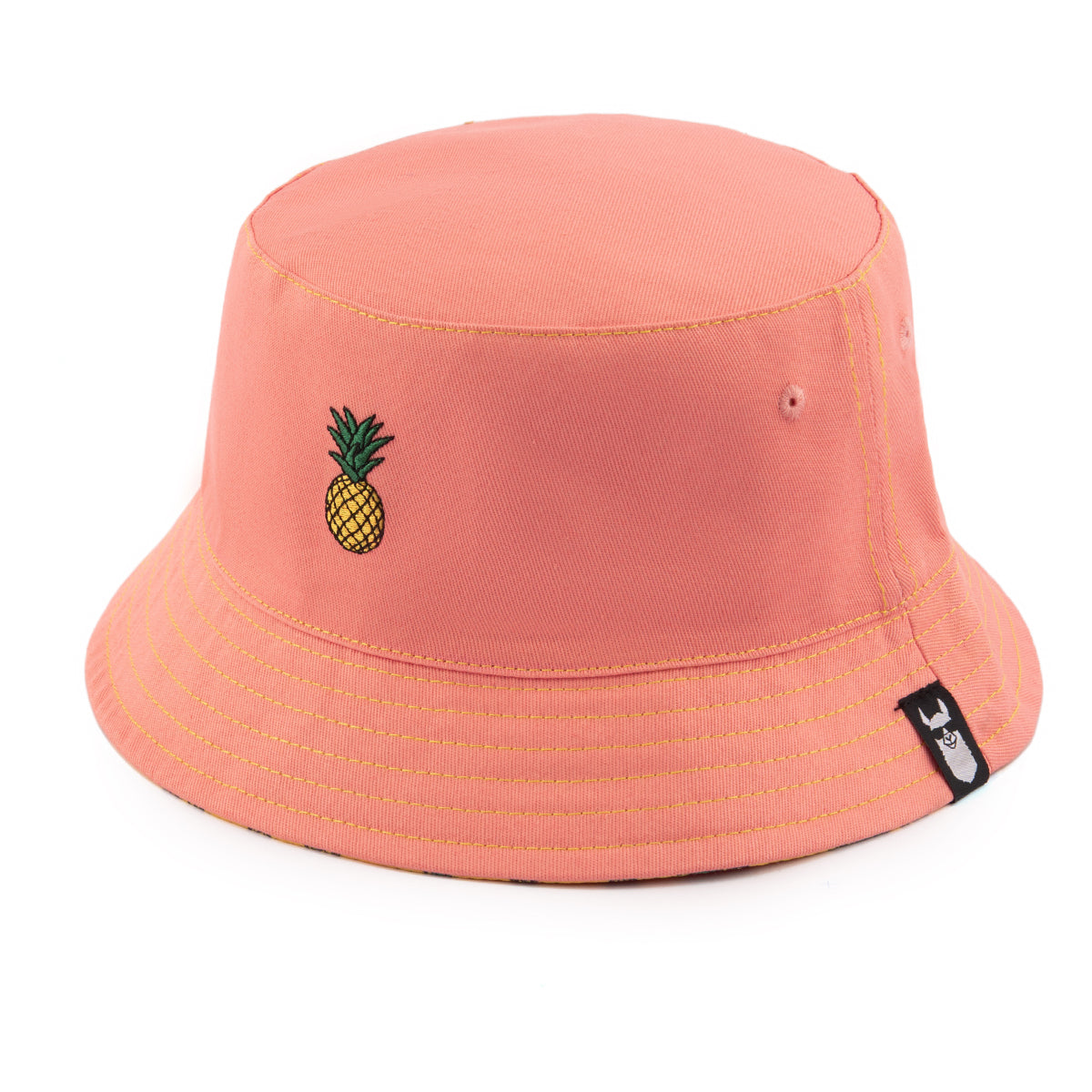 Reversible Pineapple Bucket Hat