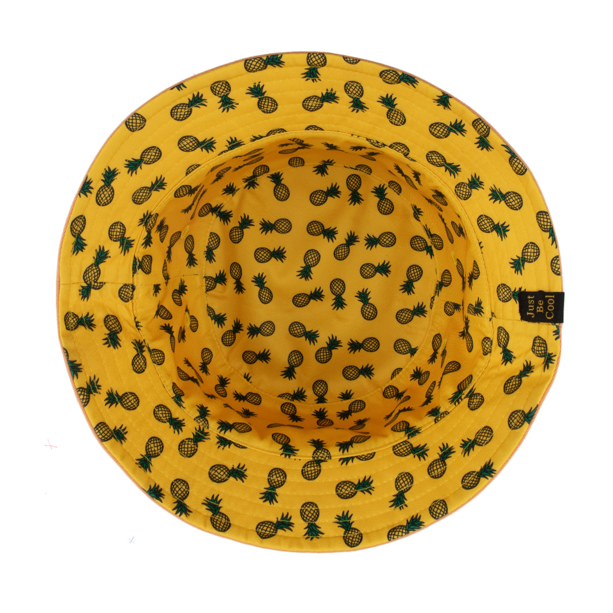 Reversible Pineapple Bucket Hat