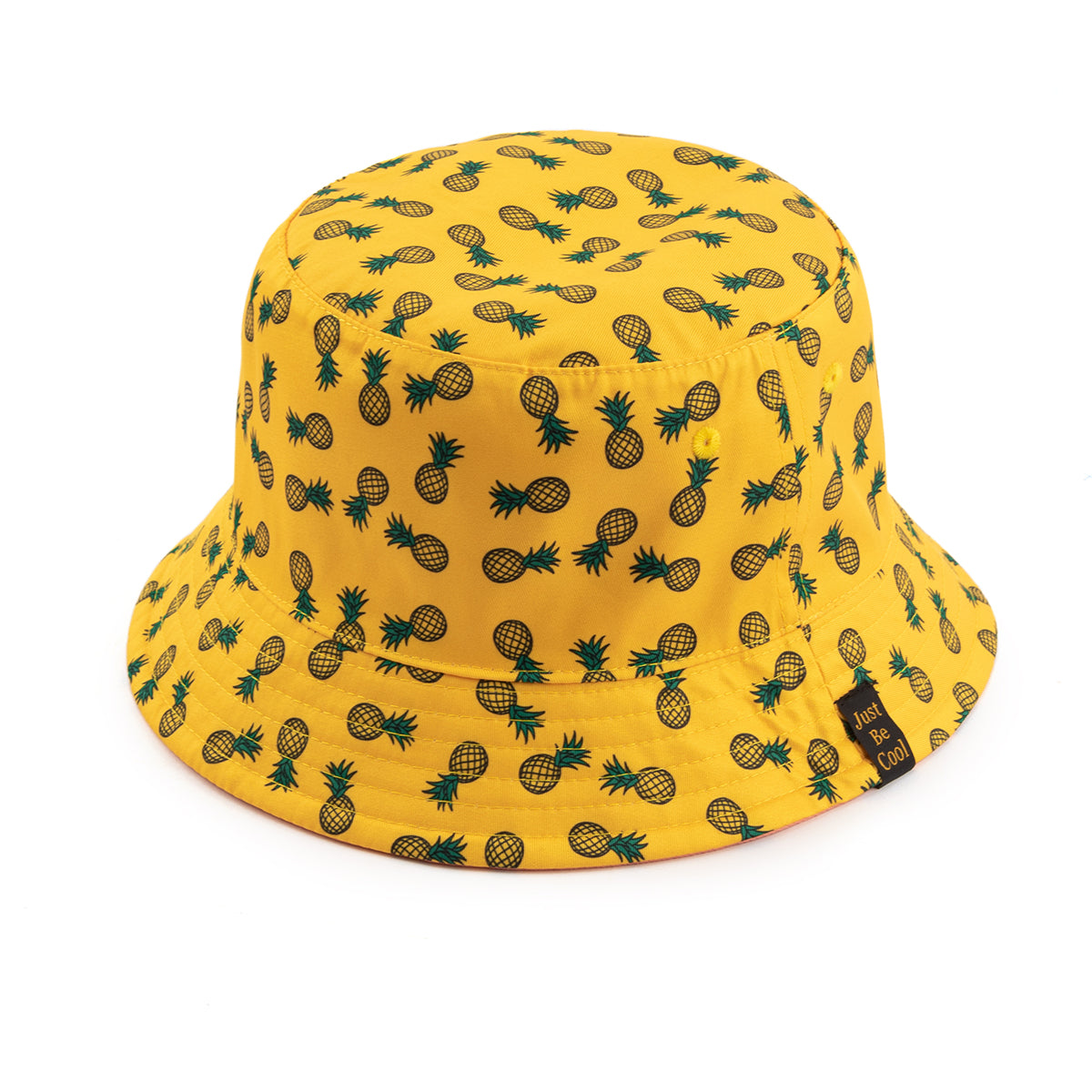 Reversible Pineapple Bucket Hat