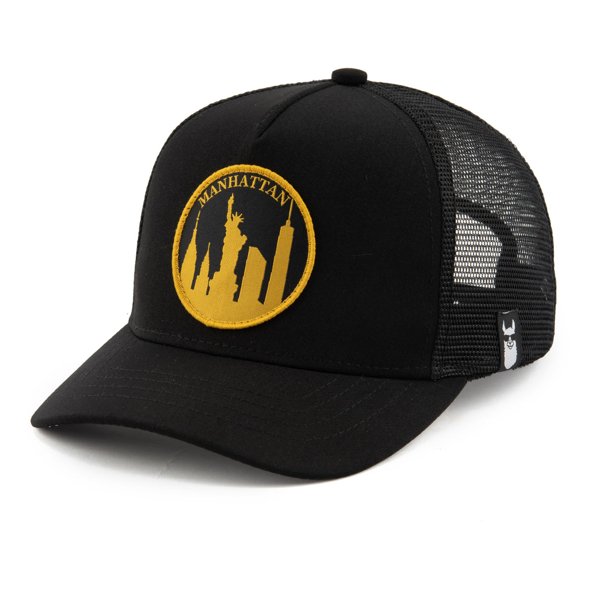 Manhattan Cocktail Trucker Hat "Black"